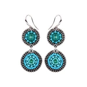 Erik &Mike Soan Small 2 Circle Earrings in Kandara